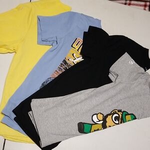 Colorful Graphic T-Shirts Set